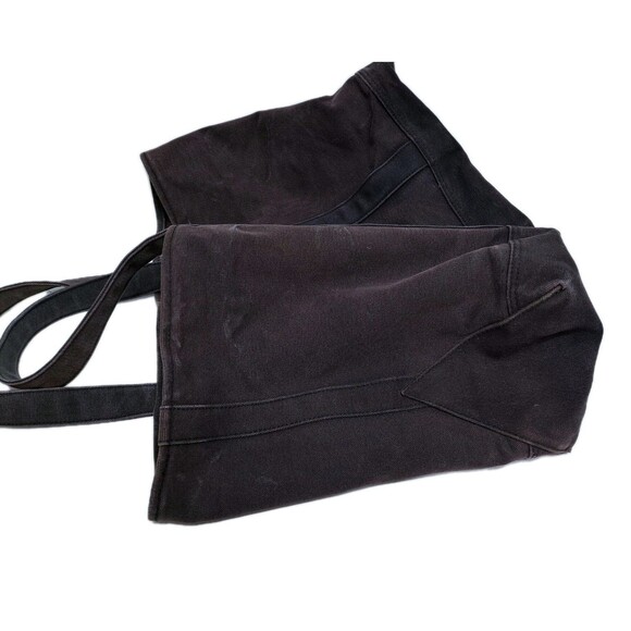 Vintage Polo Ralph Lauren Boat Tote  Canvas Heavy Duty Bag Brown Red Distressed - Picture 5 of 9